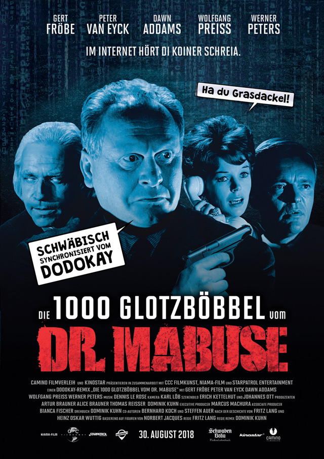 Dodokay-Remix Die 1000 Glotzböbbel vom Dr. Mabuse Kino Kinofilm schwäbisch