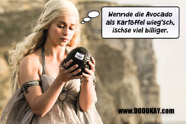 Dodokay Game of Thrones Ananas Daenerys Targaryen