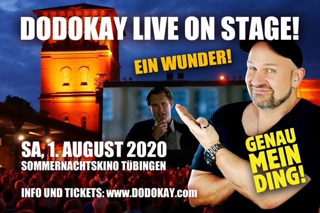 Dodokay live Tübingen Genau mein Ding Somemrnachtskino