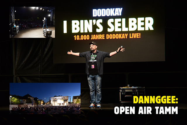 Dodokay live I bin's selber live Rathausplatz Tamm Open Air