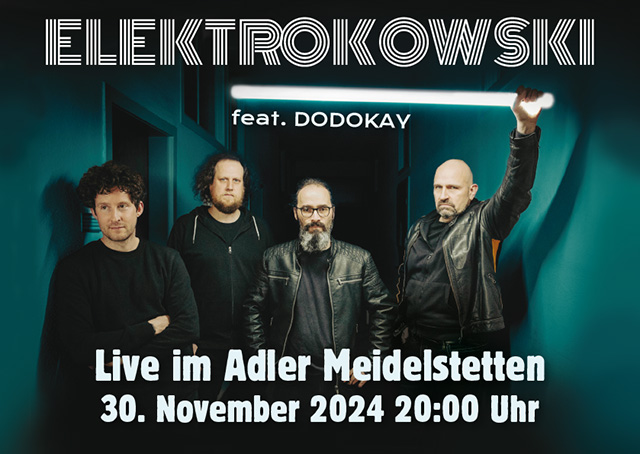 Elektrokowski feat. Dodokay live Adler Meidelstetten Kickfest