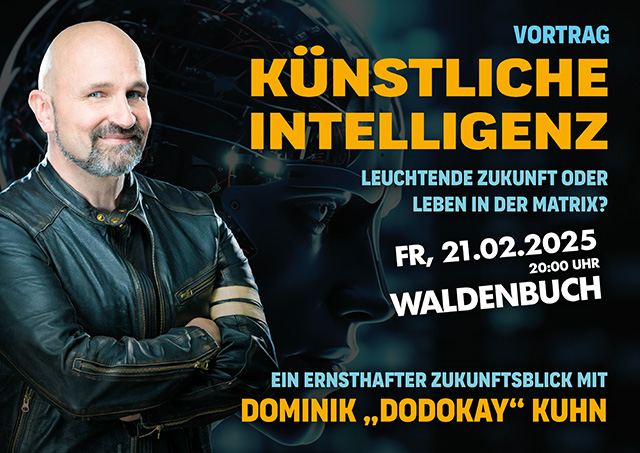 Dominik Kuhn Vortrag Künstliche Intelligenz KI Waldenbuch